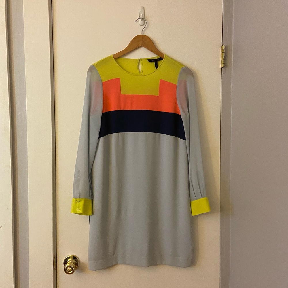 BCBGMaxAzria “Cally” Colorblock Dress